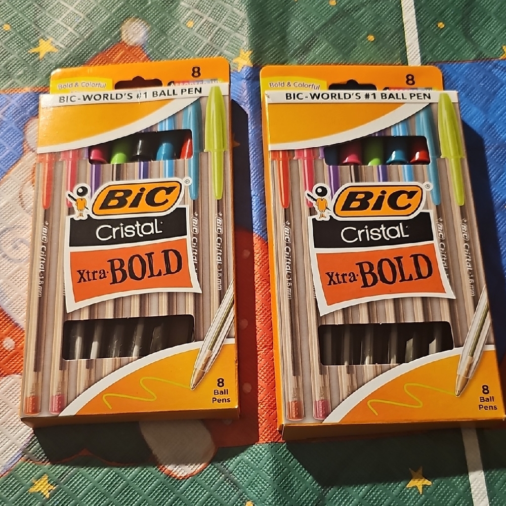 BIC Cristal Xtra-Bold Ball Pen Set - Multicolor